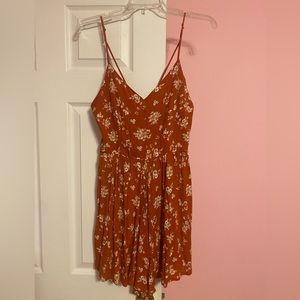 Orange romper